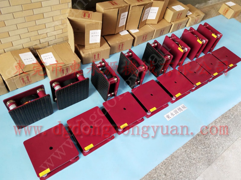 青海工厂楼上设备防振脚，湿巾珍珠棉裁断机避震器