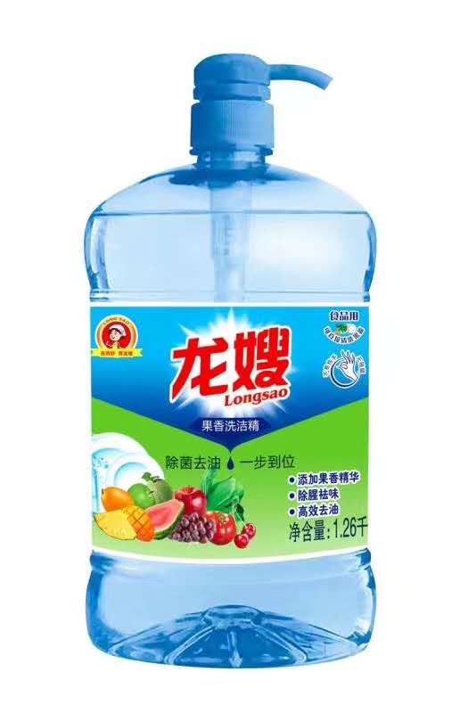 龙嫂透明洗洁精1260克