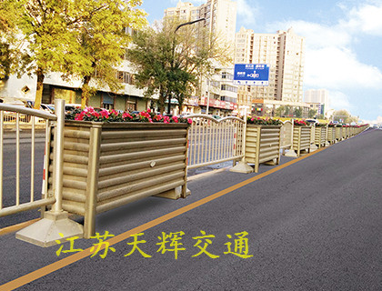 铝合金花箱组合常规护栏
