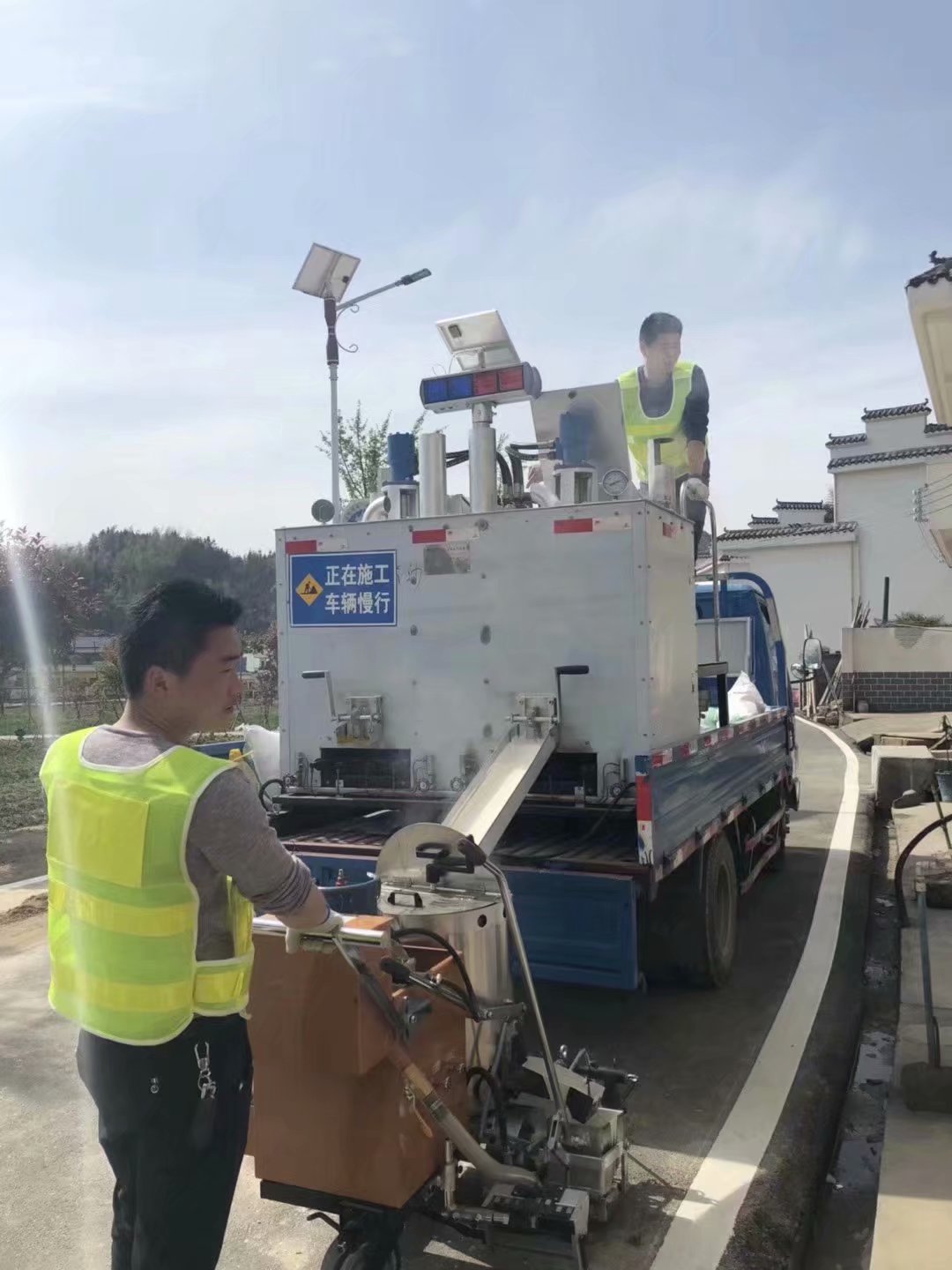 工作原理云南道路标线机公路划线机