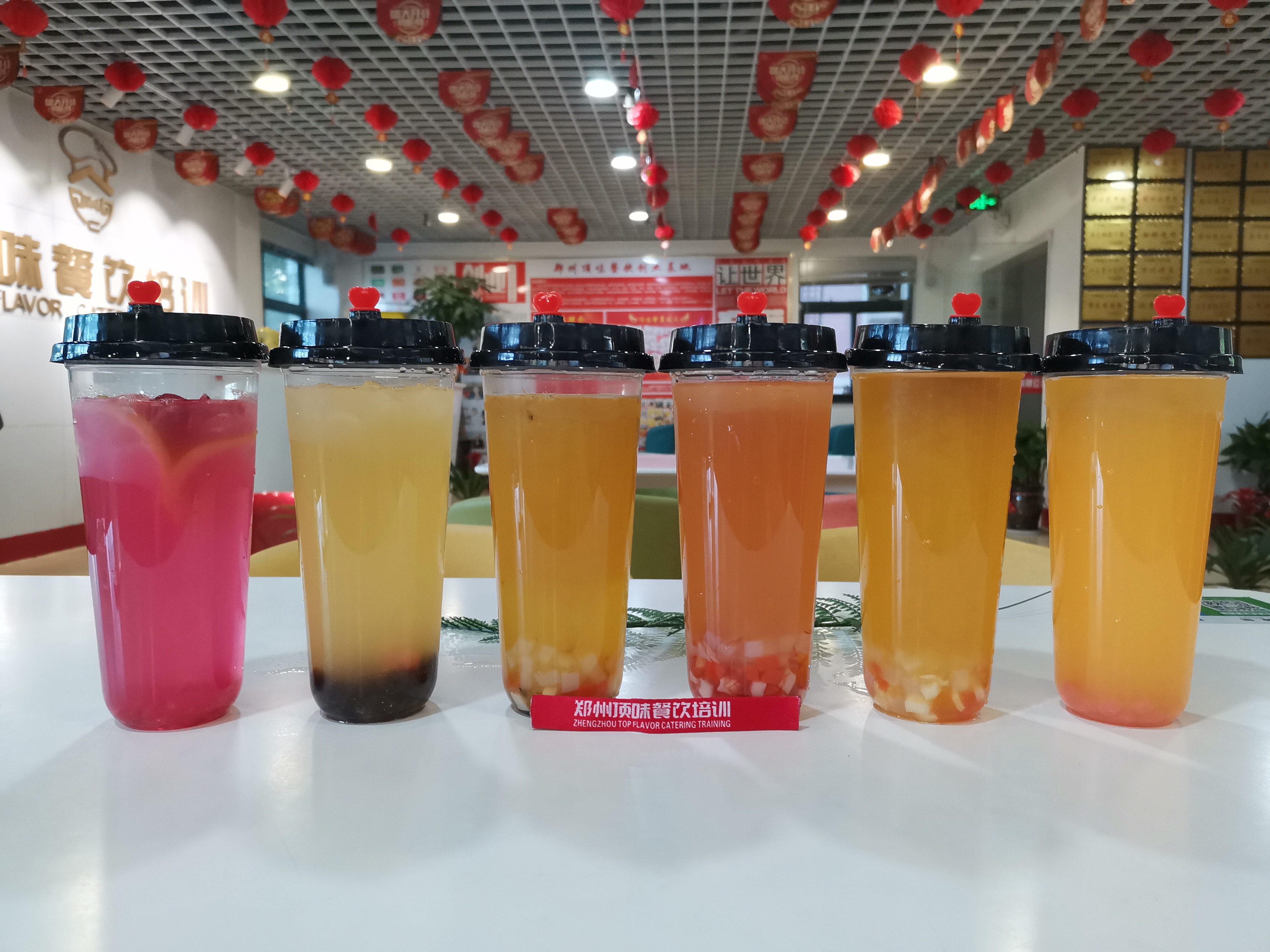 饮品培训水果茶奶茶冰沙奶昔哪里学郑州顶味饮品培训