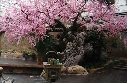 丰台生态园假树门口_生态园假树门口施工_丰台生态园假树门口
