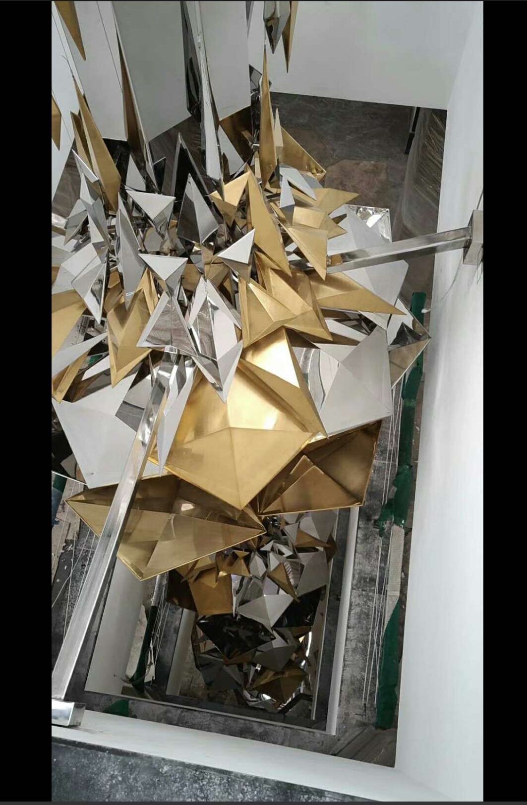 北京不锈钢雕塑 玻璃钢仿铜雕塑 不锈钢工艺雕塑制作厂家