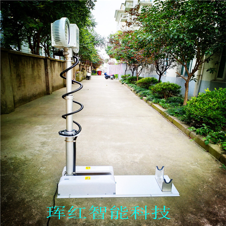 车载式升降照明灯 车载应急照明灯 大功率曲臂升降照明灯系统