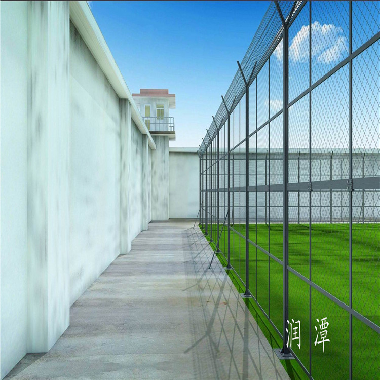 湖南 监狱围墙用的铁丝网 隔离网墙