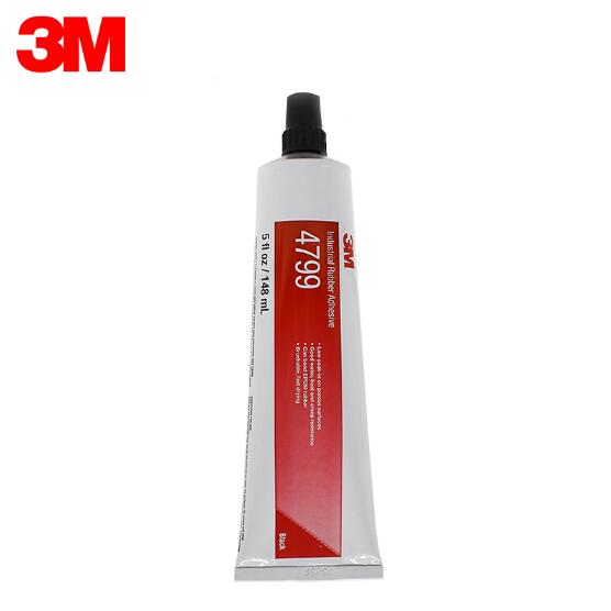3M 4799黑色密封胶镜片胶水金属橡胶轮胎塑料粘接胶水