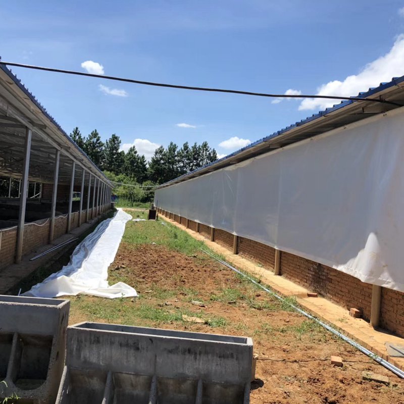 定制养殖场卷帘布畜牧猪场牛棚防寒保暖大棚专用抗老化涂层帆布