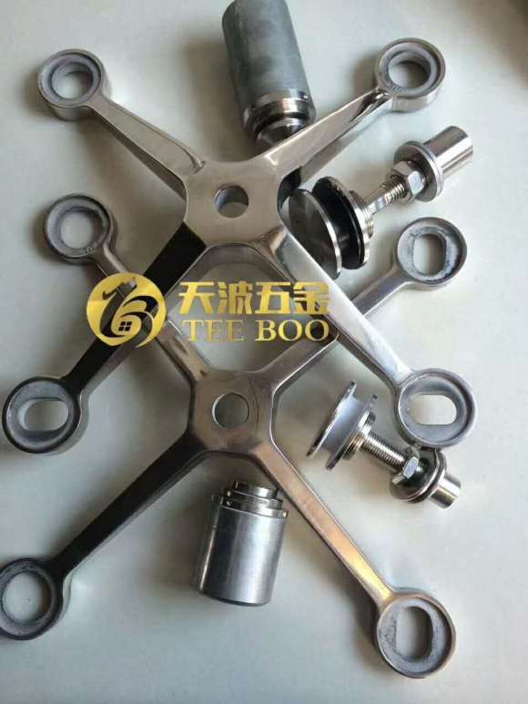 不锈钢驳接爪150/160/200幕墙雨棚电梯玻璃配件