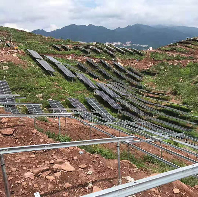 广东晶天光伏组件450W常规僻远山区离网光伏电站单晶太阳能板