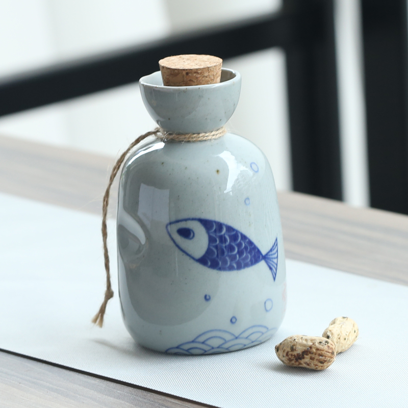 陶瓷酒具酒壶 家用日式分酒器 喝酒杯创意仿古小酒壶