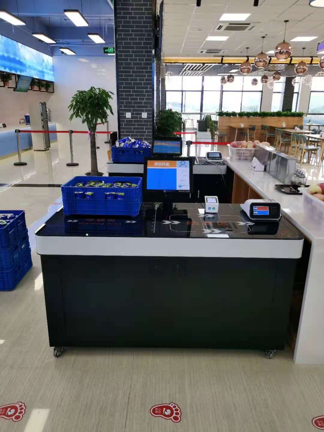 郑州新蓝智慧餐台XL-DN101快速结算避免餐饮错乱帐