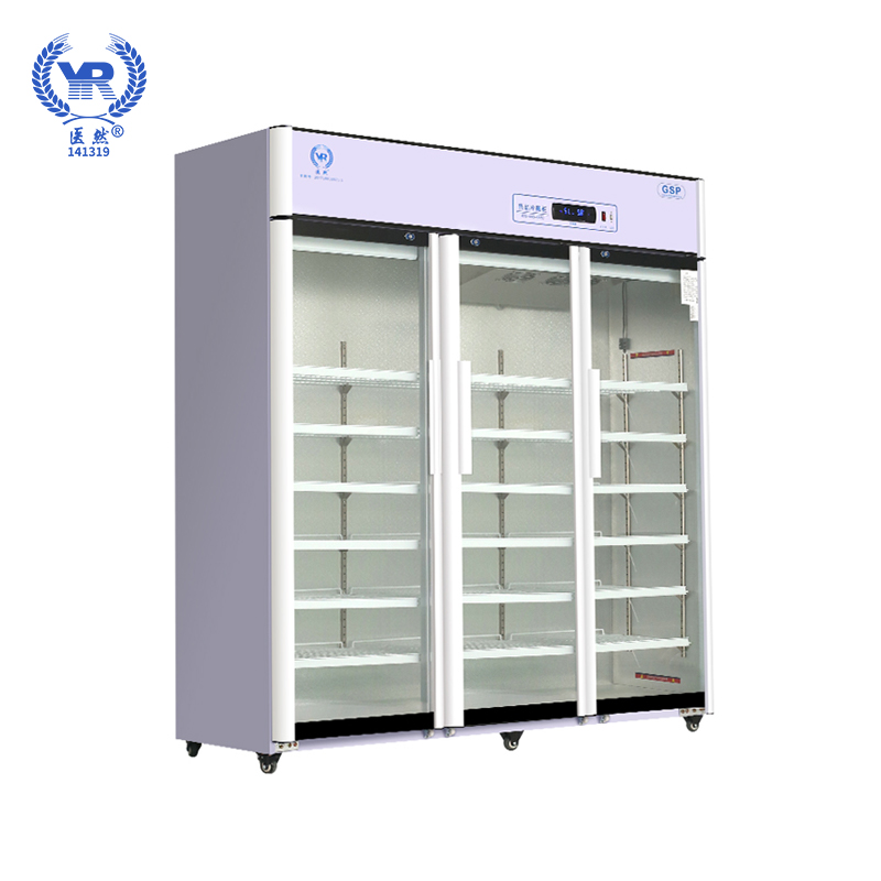医然1300L阴凉柜冷藏柜 三门大型冷藏展示柜