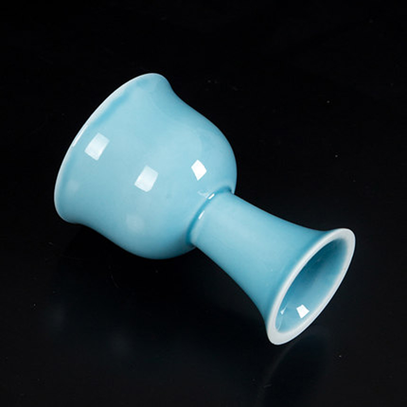 景德镇陶瓷小酒杯 仿古家用一口杯 创意复古中式白酒杯