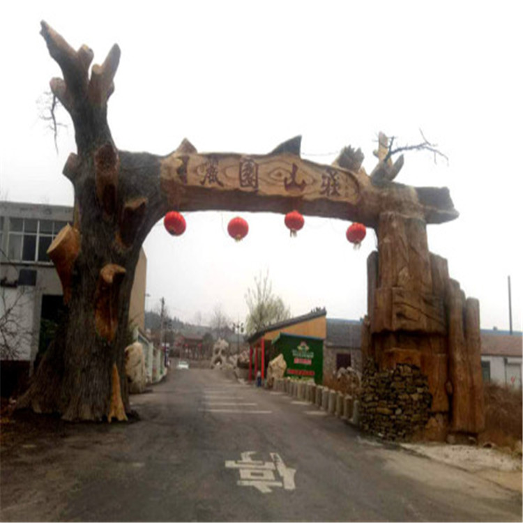 昌平假花假树(假树景观制作)假树的制作