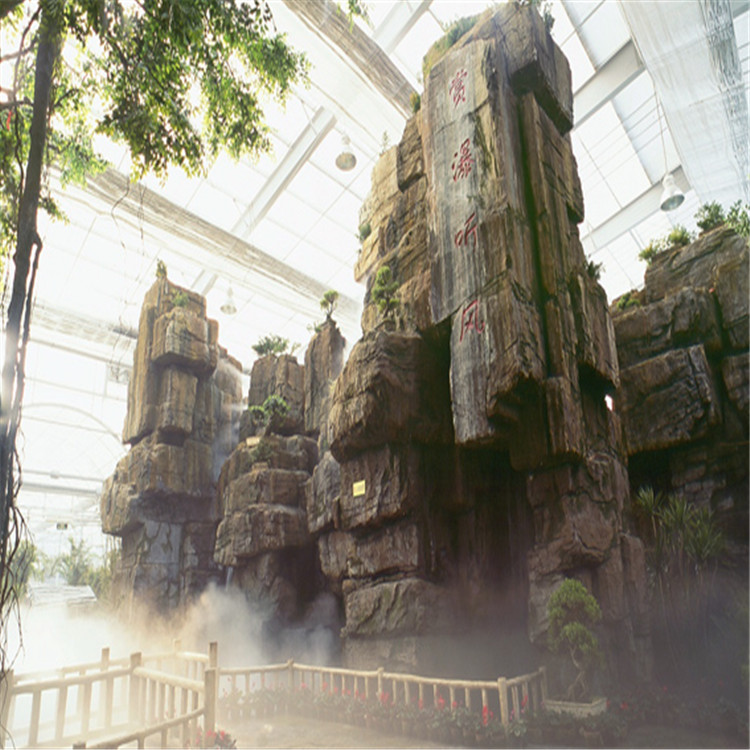 武邑假花假树(生态园假树)假树大门制作