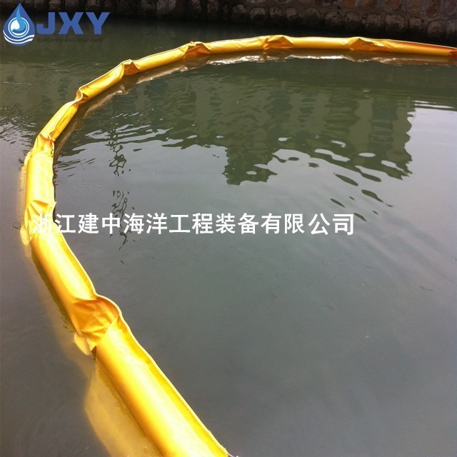 PVC固体浮子式围油栏围油栅河道应急围油栏