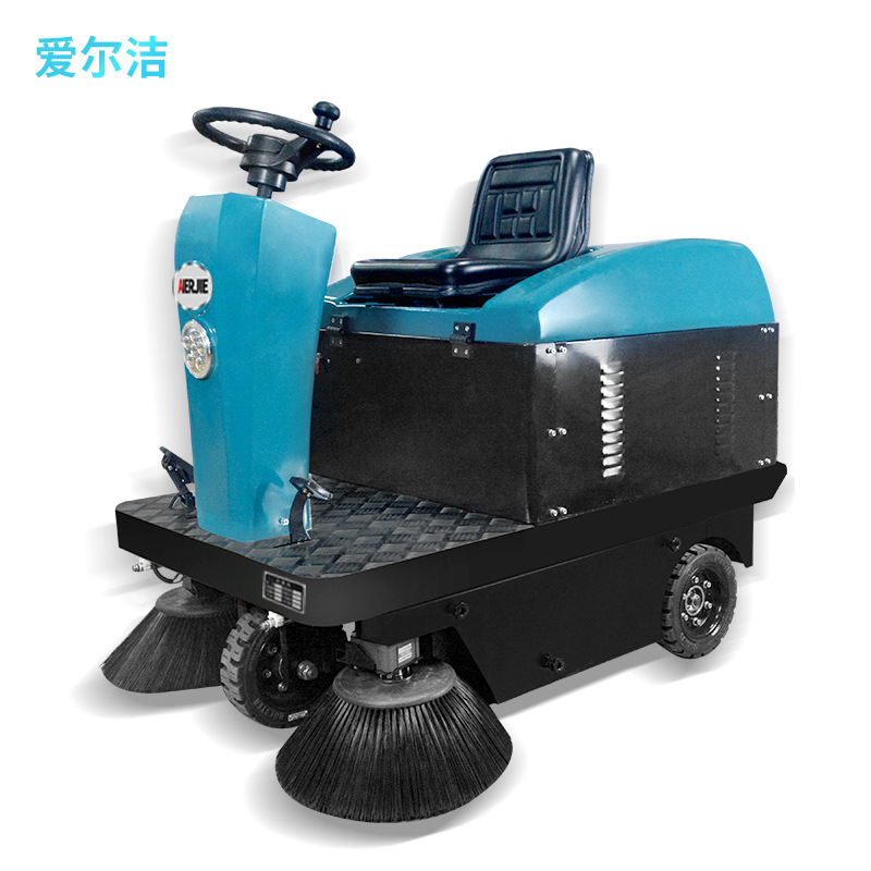 冠儒AJ-1250工厂扫地机 电动扫地车 工业小型扫路车