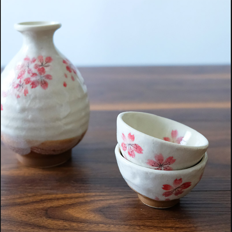 日式清酒壶白酒杯 家用小号复古分酒器 创意酒具套装