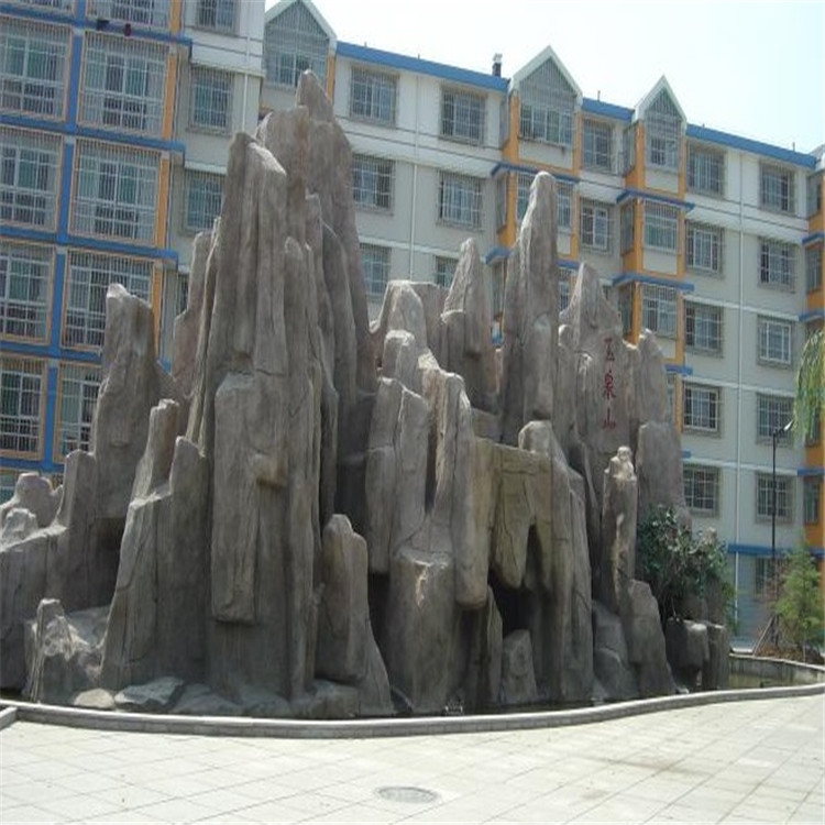门头沟假山石贴图 假山喷泉喷头 假山园林景观设计