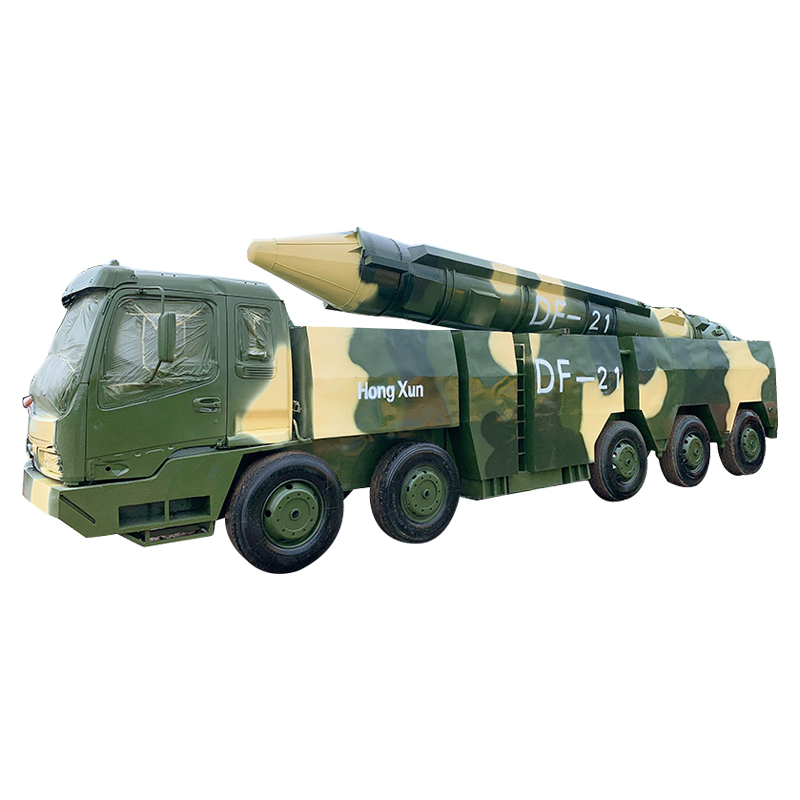 军事模型动态装甲动态东风快递模型基地制作一比一尺寸