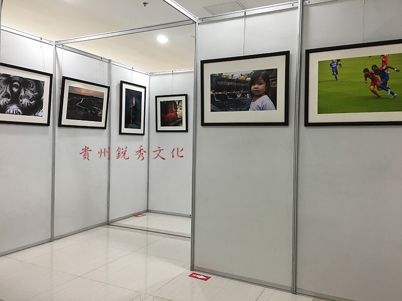 金阳画展布置公司，贵阳画展、挂画展架出租免费搭建