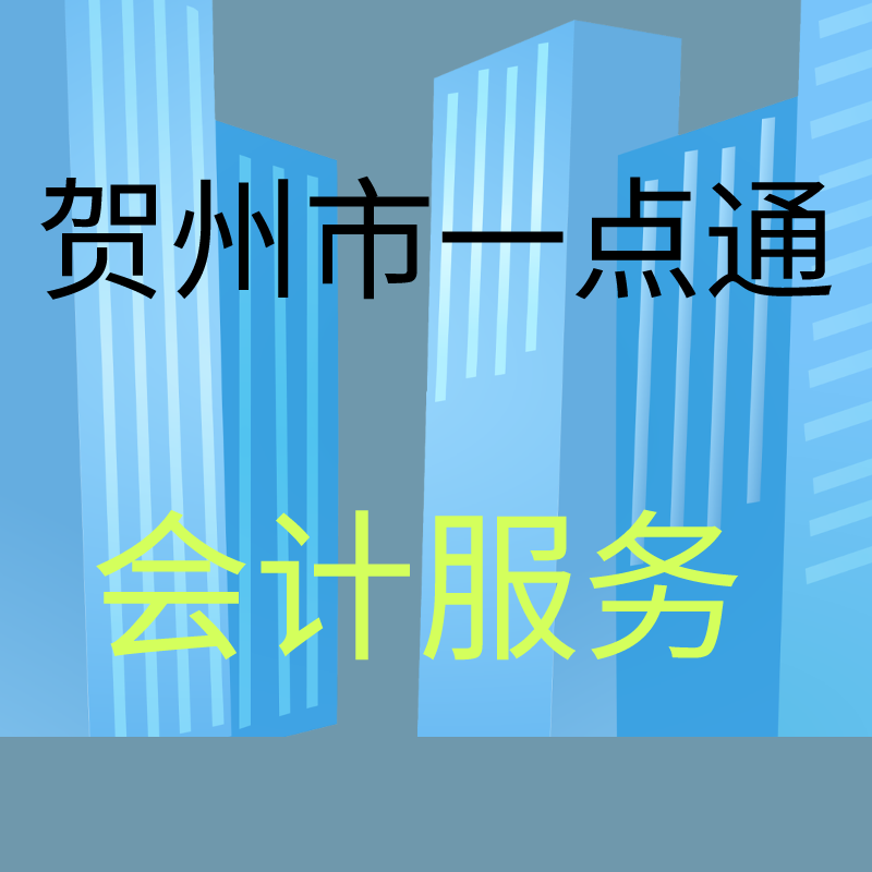贺州市一点通代办各类会计服务