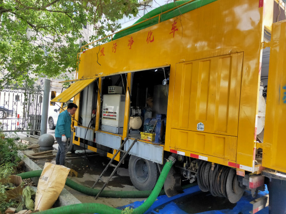 扬州市管道疏通管道清洗抽粪清理化粪池干湿分离好环保