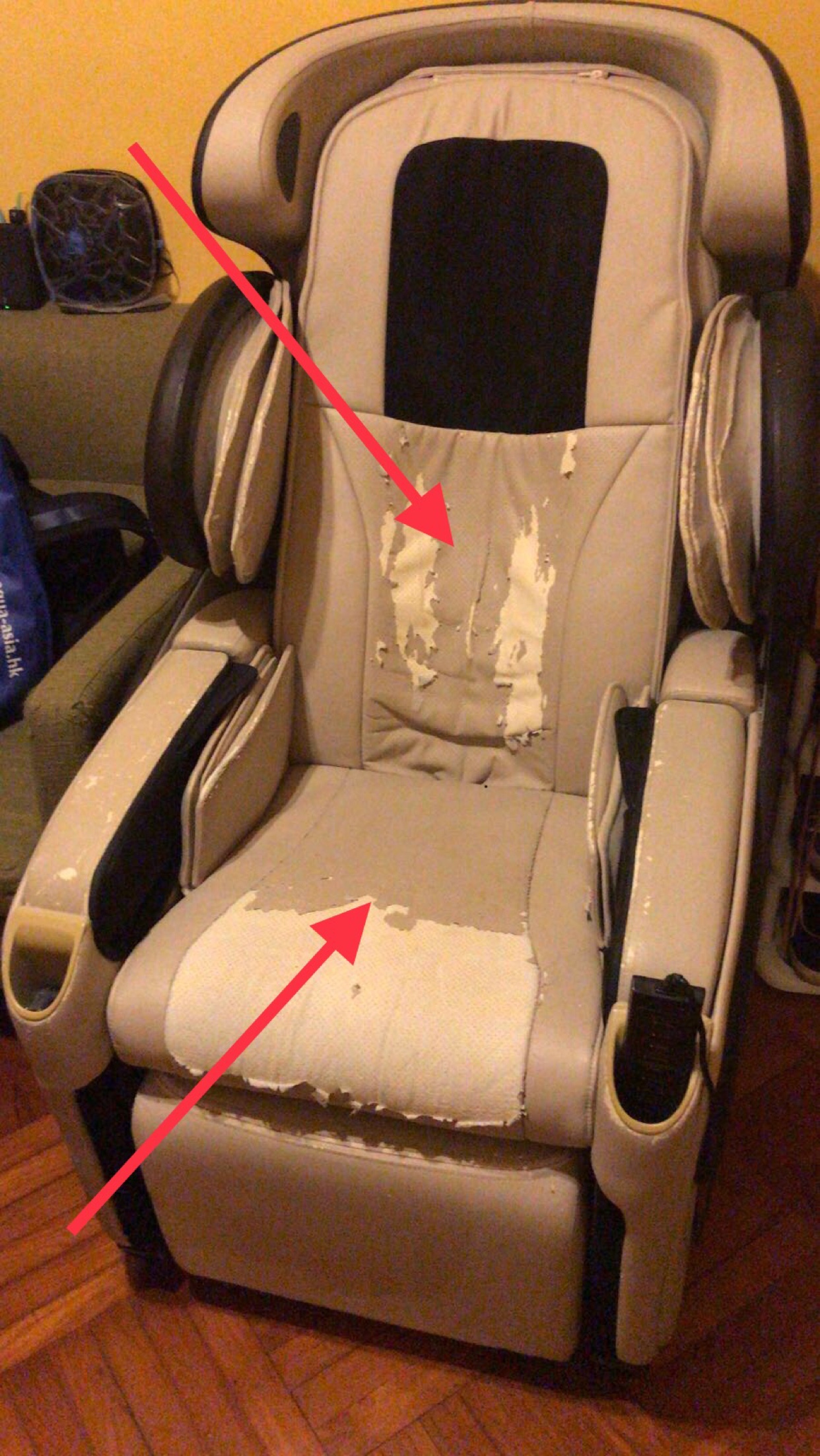 深圳按摩椅换皮翻新
