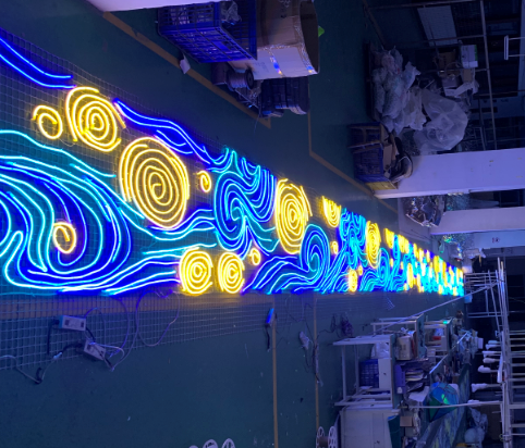 灯饰画_铭星灯光工厂_17年专注灯饰画制作落地质量可靠