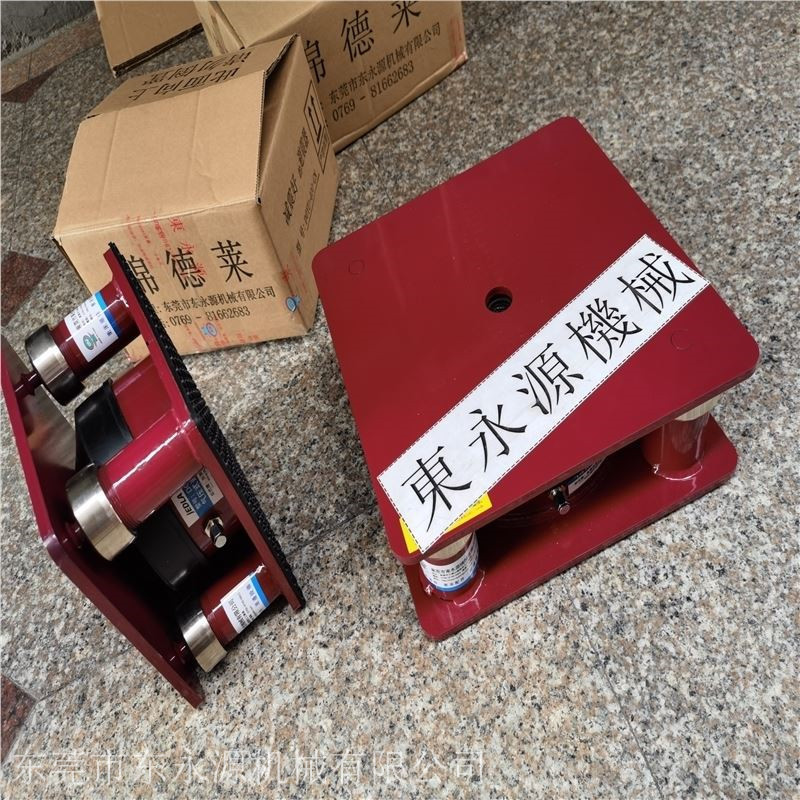 楼上机械隔振用的减震避振脚，锦德莱三坐标隔震脚型号