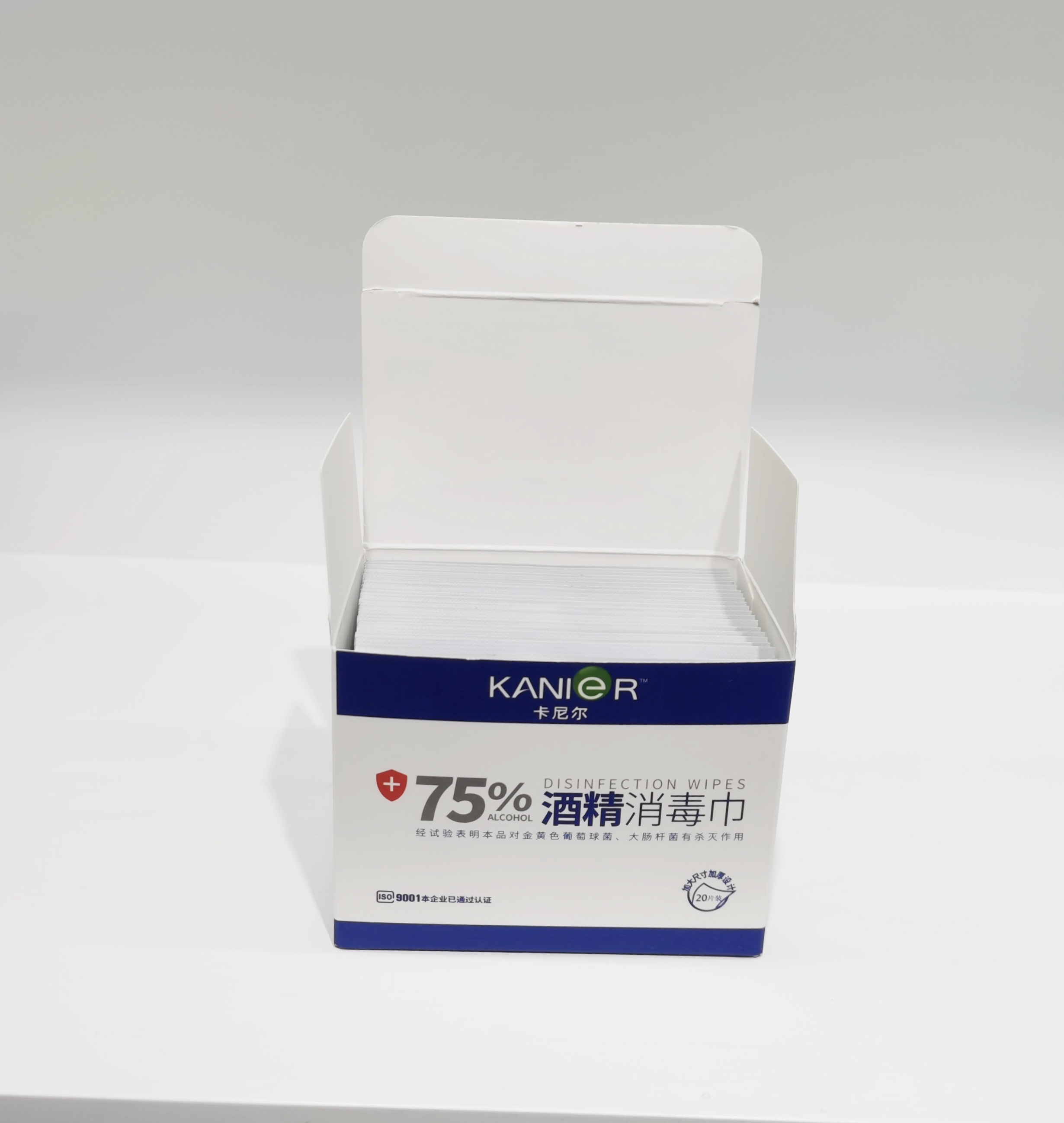 卡尼尔75%酒精消毒巾随身便携