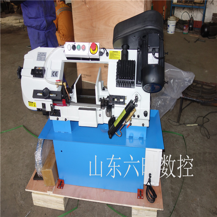 BS-712N小型金属带锯床 锯口小 锯切速度快