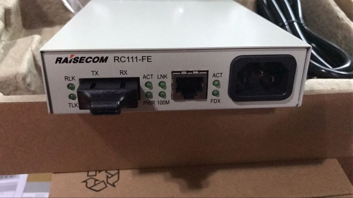 瑞斯康达（RAISECOM）光纤收发器 光电转换器