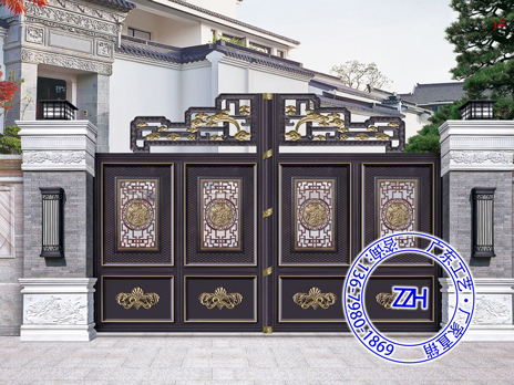 院子扩建大门怎样做别墅大门