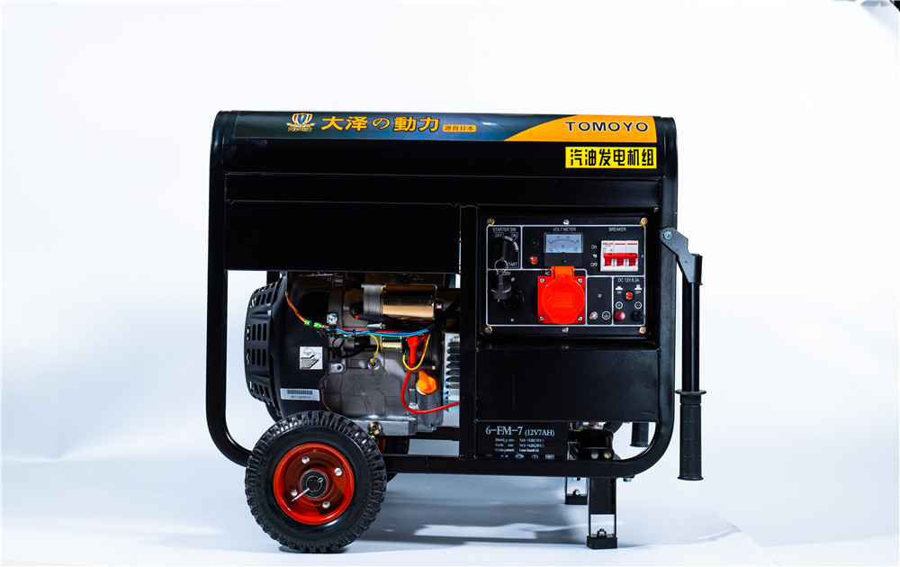 大泽动力5KW开架汽油发电机TO6500ET