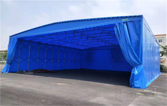 闵行推拉式移动雨棚制作搭建厂家 闵行这样做活动伸缩帐篷便宜