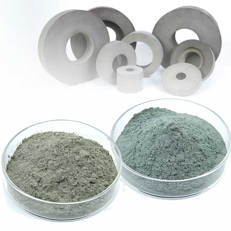 水洗一级绿碳化硅微粉W50即320目GC研磨粉