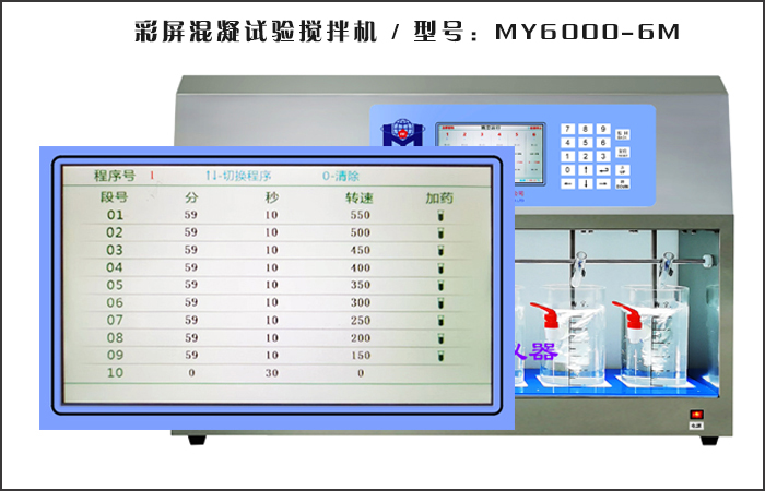 混凝试验搅拌机-六联絮凝实验搅拌器