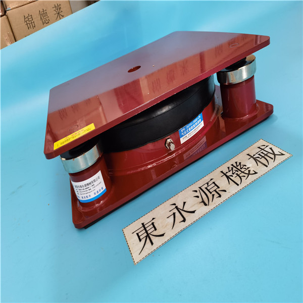 江苏楼上机器减震动噪声垫，锦德莱磨具磨料下料机减震器