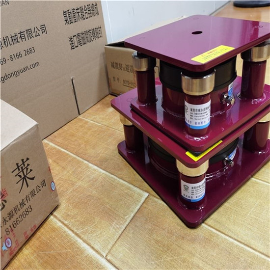 昆山楼上机器防震器，高速圆刀模切机防振垫找东永源