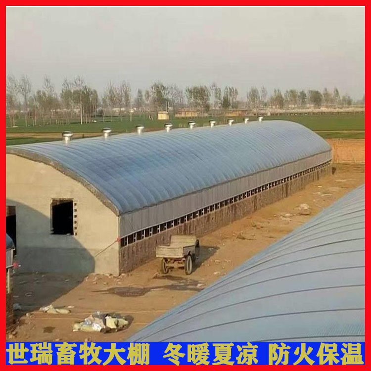 建设肉鸭养殖大棚 蛋鸭养殖棚搭建 鸭棚施工安装厂家
