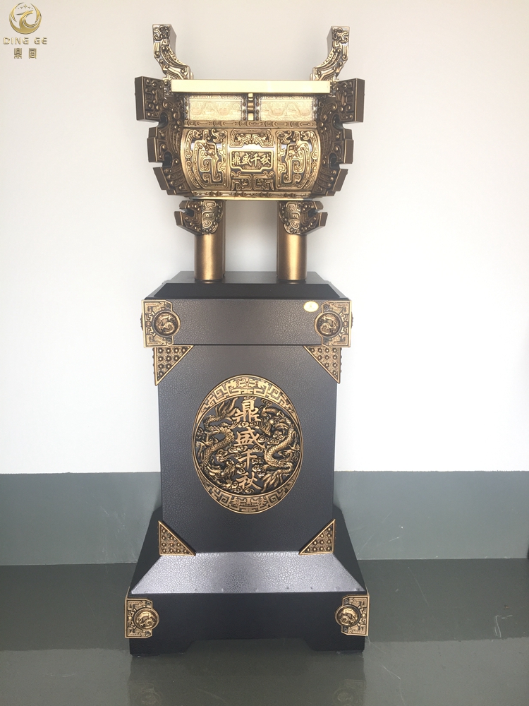 树脂鼎盛千秋落地摆件 适合工厂乔迁礼品 公司开业祝贺礼品